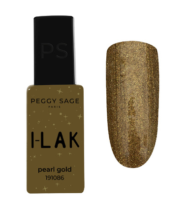 I-LAK ημιμόνιμο βερνίκι 11ml - pearl gold