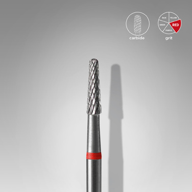 Expert φρέζα καρβιδίου κώνος κόκκινο 2,3mm/8mm