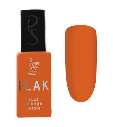 I-LAK ημιμόνιμο βερνίκι 11ml - rust orange