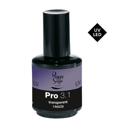 Gel Pro 3.1 top gel UV/LED 15ml - διάφανο