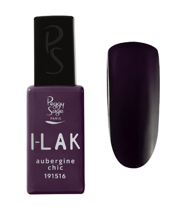 I-LAK ημιμόνιμο βερνίκι 11ml - aubergine chic