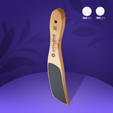 Beauty & Care 10/2 ξύλινη ράσπα πεντικιούρ 100/180grit