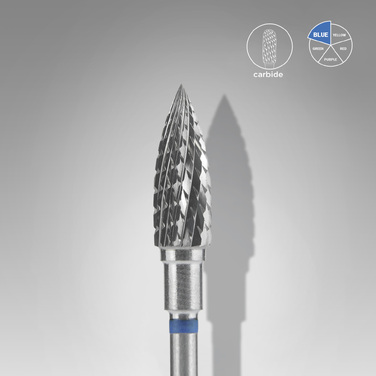 Expert φρέζα καρβιδίου φλόγα μπλε 5mm/13,5mm