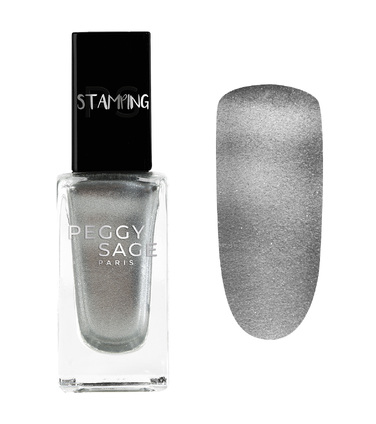 PS βερνίκι νυχιών stamping 11ml - silver
